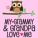 Grammy And Grandpa Love Me Owl