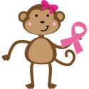 Pink Ribbon Monkey